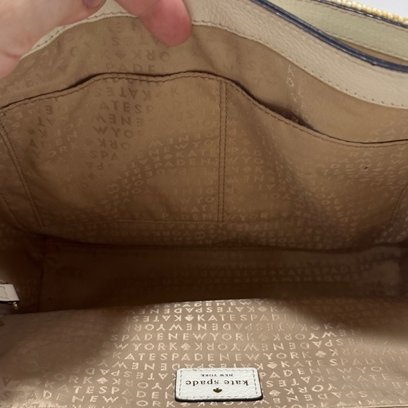 Kate Spade New York Wesley Place Small Laurel Satchel – Straw Leather Crossbody - Picture 11 of 14